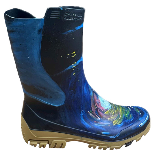 “Galaxy Boots” – Custom Painted Safety Boots